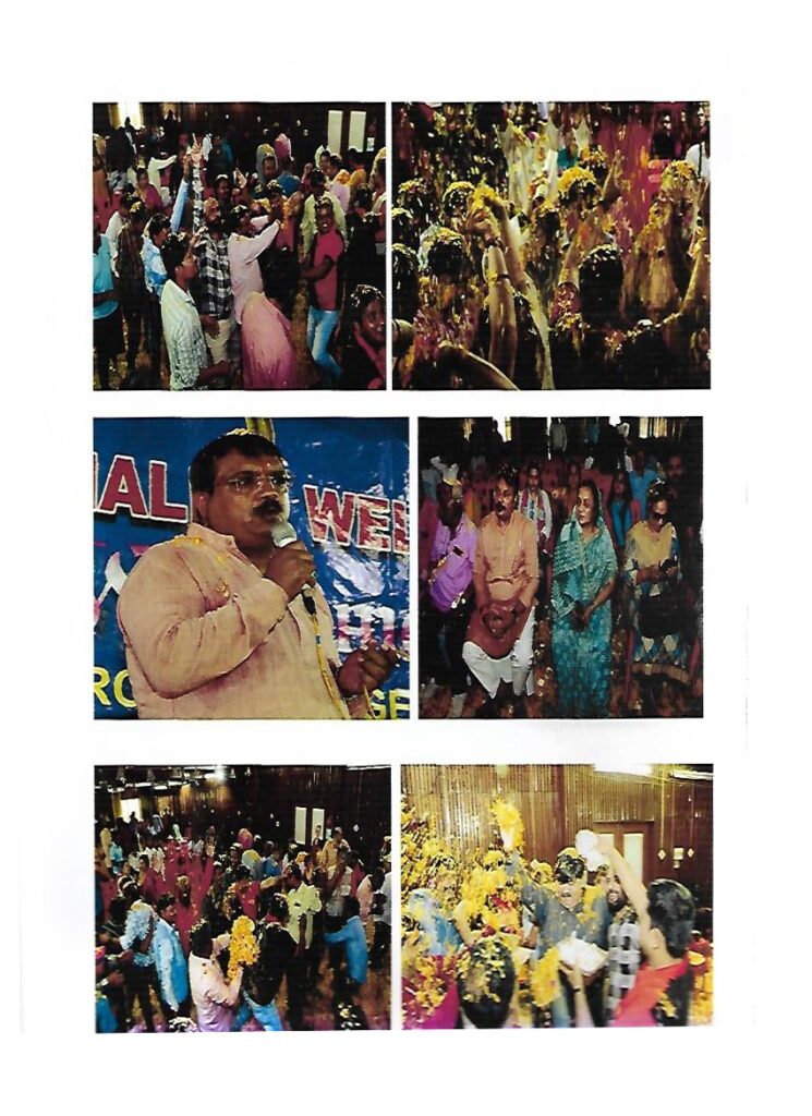 “जब भोपाल फूलों की खुशबू से महक उठा, स्थिरसिन्धु भवन रॉयल प्रेस क्लब द्वारा आयोजित।”