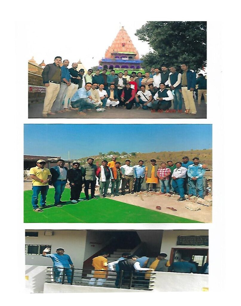 “रॉयल प्रेस क्लब, भोपाल के साथियों ने उज्जैन के महाकालेश्वर का दर्शन किया।”